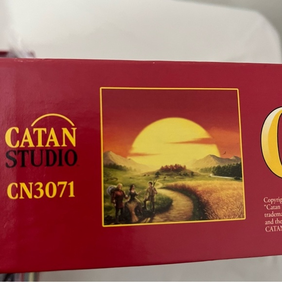 CATAN Board Game Journey of Discovery and Trade Civilization Building Strategy - Picture 5 of 10